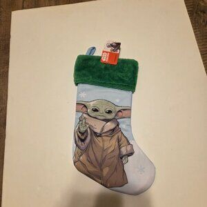 Star Wars Baby Yoda New with Tags Christmas Stocking